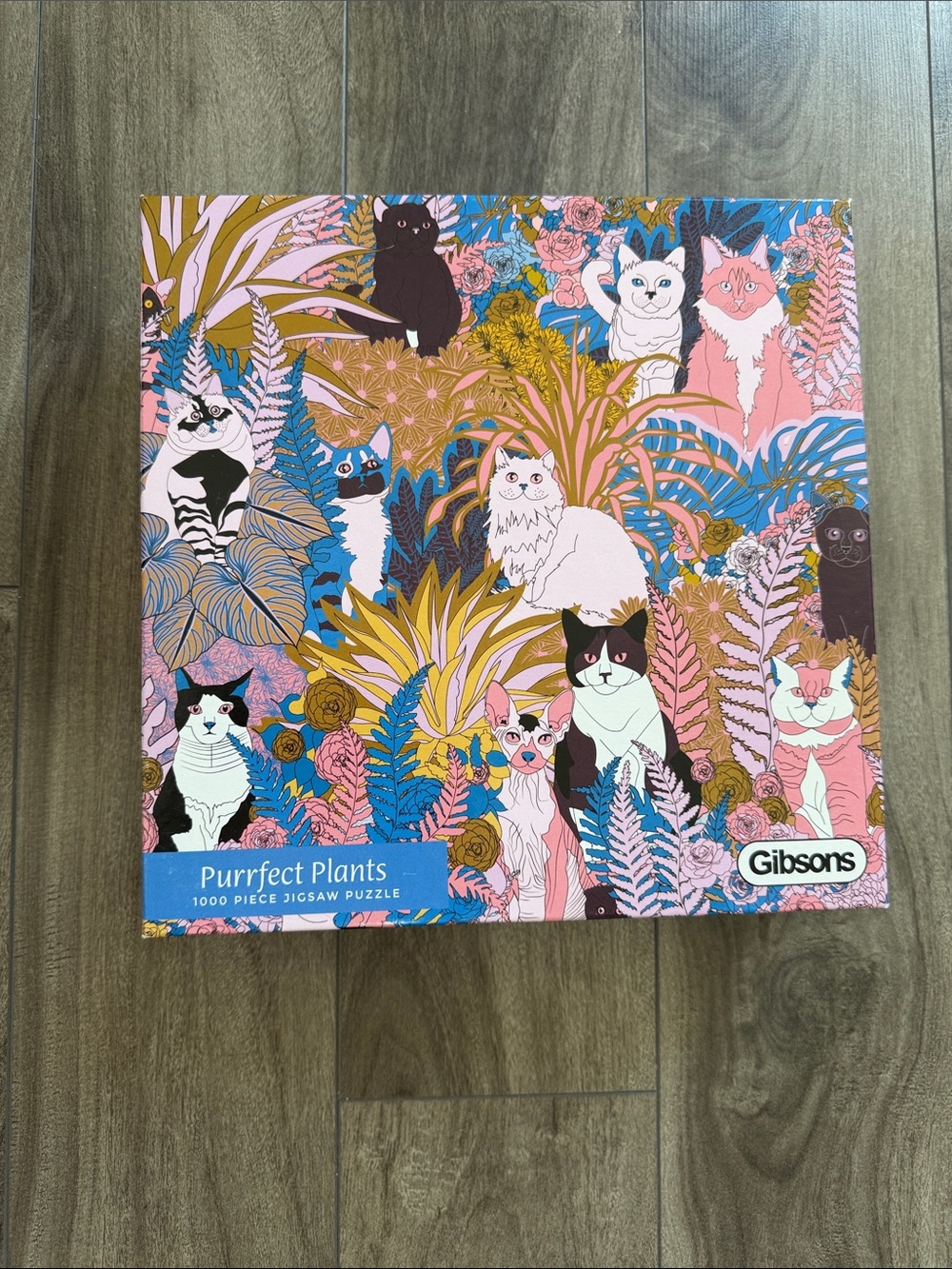 Gibsons "Purrfect Plants" 1000pc Jigsaw Puzzle